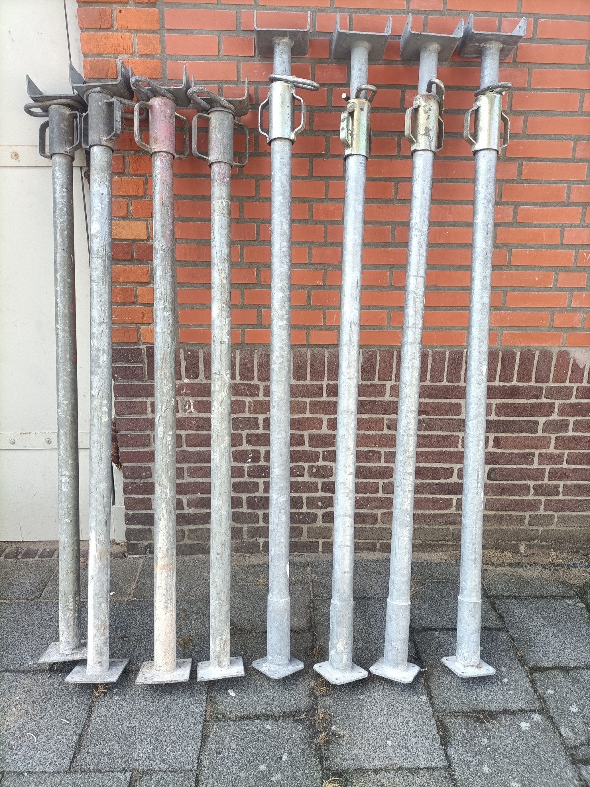 Schroef stempels- 4x 160cm ander 4 zijn al verkocht, Ophalen, Gebruikt, Overige typen, Minder dan 2 meter