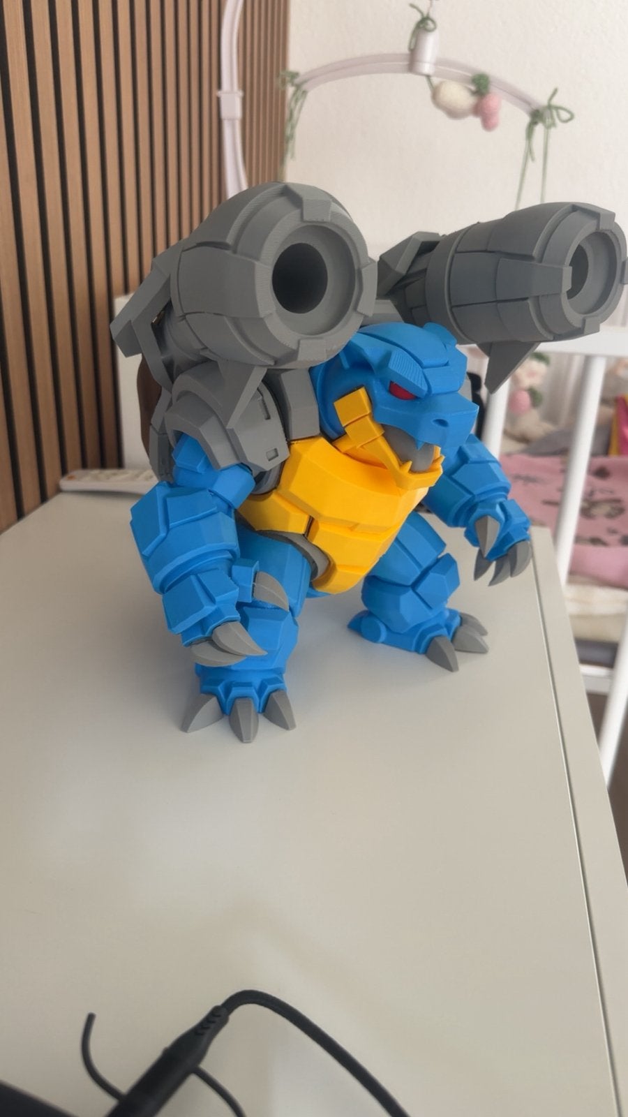Blastoise 25 cm, Antiek en Kunst, Kunst | Beelden en Houtsnijwerken, Overige typen, Overige onderwerpen, Ophalen of Verzenden