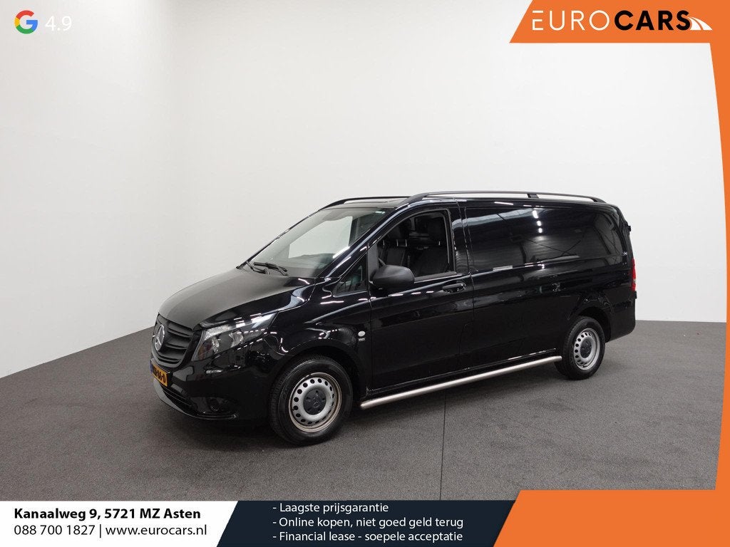 Mercedes-Benz Vito 114 CDI Lang Automaat Airco Bluetooth Cam, Auto's, Gebruikt, Euro 6, 4 cilinders, 2500 kg