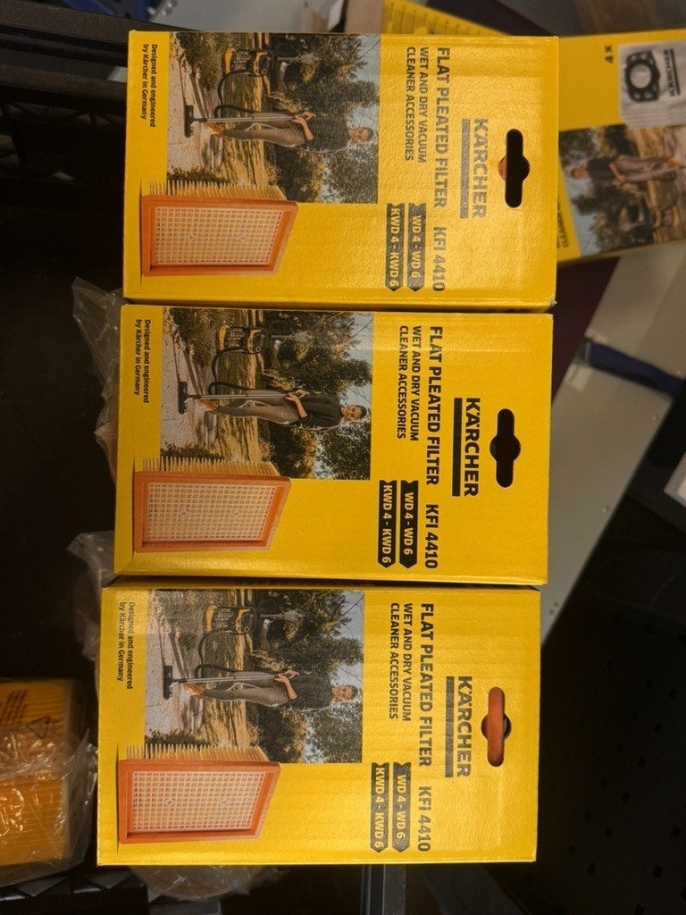 Kärcher KFI 4410 vlakfilter WD 4–WD 6 (nieuw), Ophalen of Verzenden, Nieuw