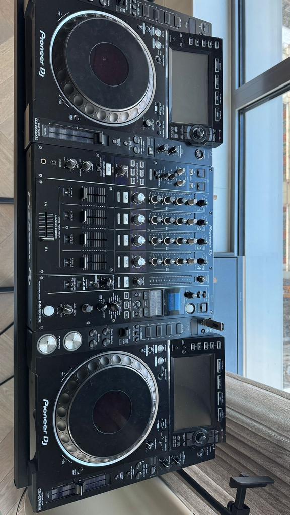 Pioneer DJ set 2x cdj2000nxs2 + djm900nxs2, Muziek en Instrumenten, Ophalen, Zo goed als nieuw, Pioneer