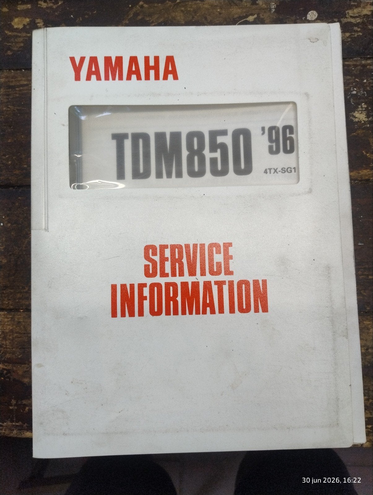 Yamaha TDM850 '96 Service Informatie Handboek, Verzenden, Yamaha