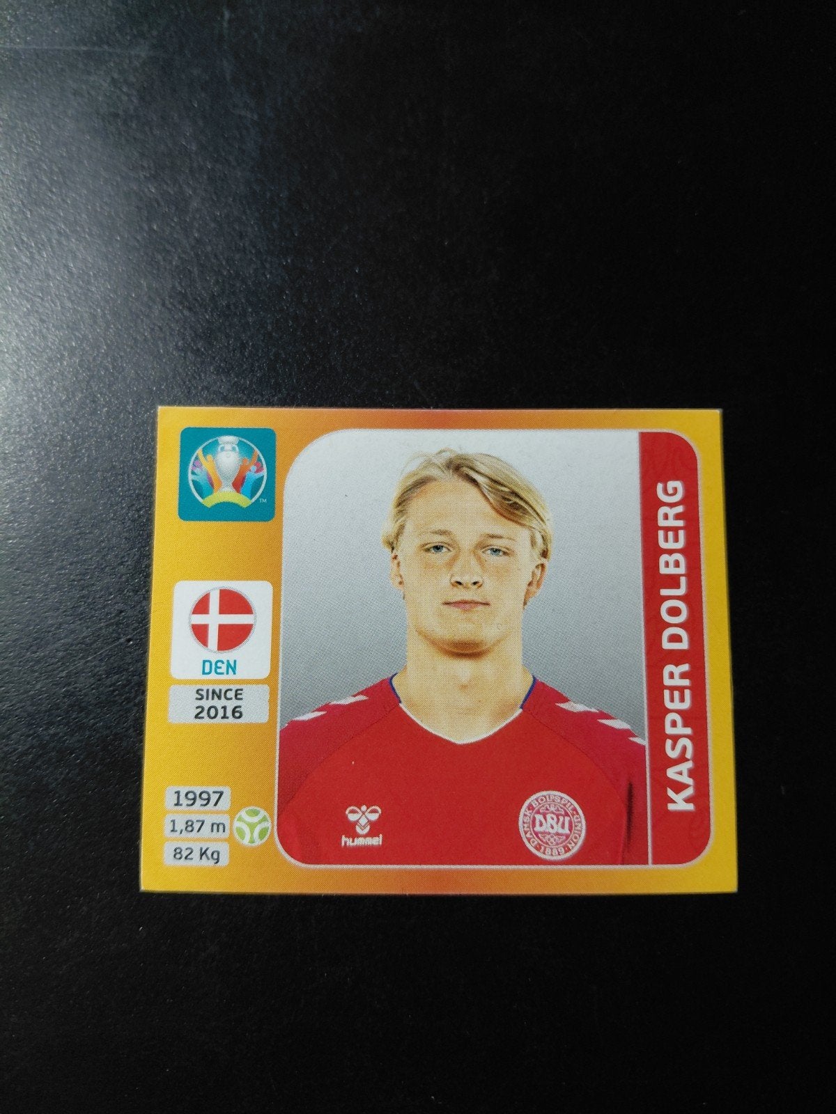 Kasper dolberg (afc ajax/den) panini ek 2020, Verzenden, Nieuw, Ajax, Poster, Plaatje of Sticker