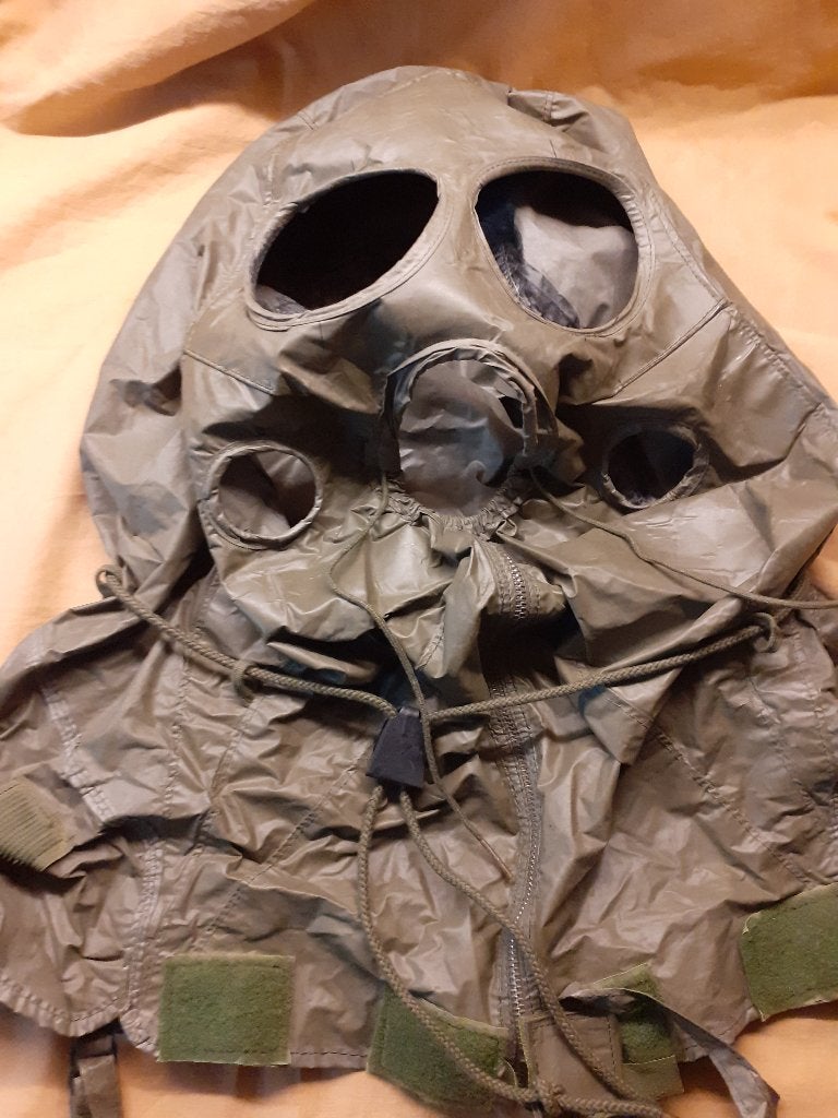 Hood ABC Gasmask M6A2 US Army, Ophalen of Verzenden, Landmacht, Amerika, Overige typen