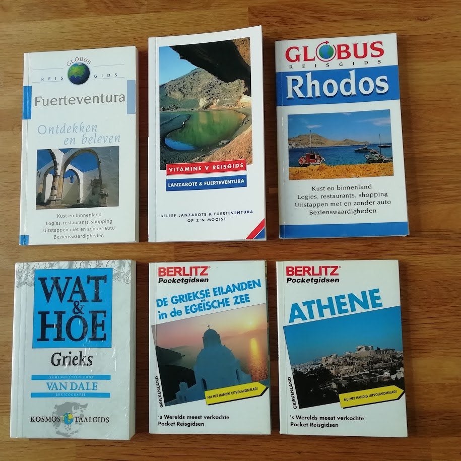 Griekenland 5 reisgidsen en taalgids Grieks, Europa, Taalgids, Ophalen, Gelezen