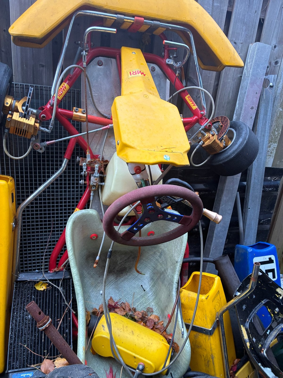 Rollend Kart frame - Ideaal voor onderdelen of restauratie, Ophalen, Gebruikt, Kart