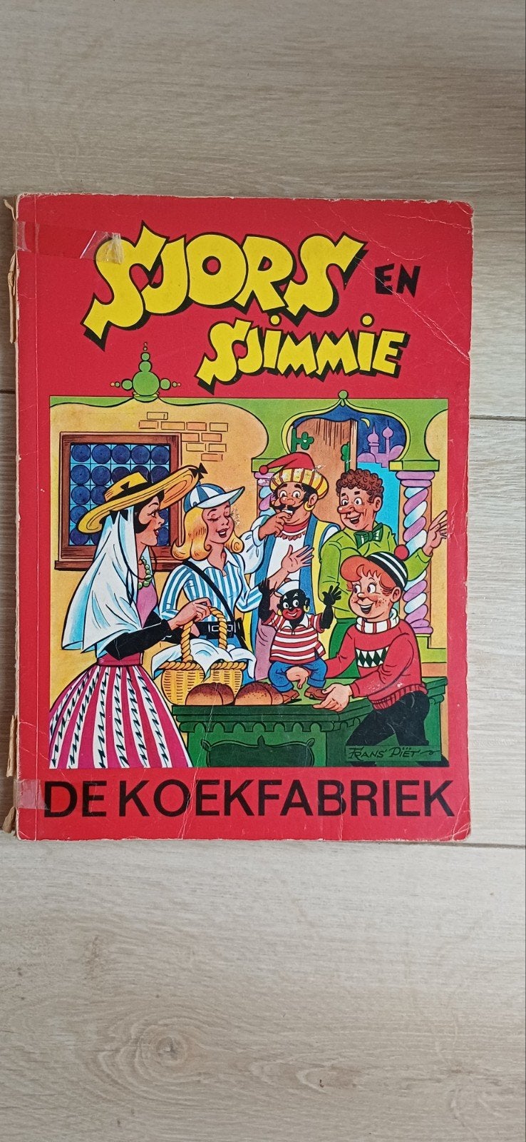 Sjors en Sjimmie: De Koekfabriek - Klassiek Stripboek, Eén stripboek, Ophalen of Verzenden, Gelezen, Frans Piët