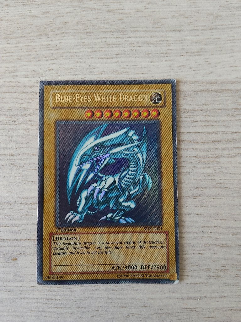 Yu-Gi-Oh - Blue Eyes White Dragon - 1st Edition, Ophalen of Verzenden