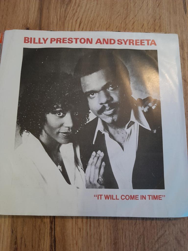 Billy preston and syreeta 7inch it will come in time, Ophalen of Verzenden, Zo goed als nieuw, Pop