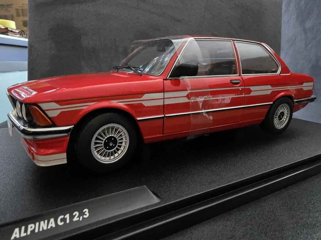 Alpina C1 2.3 E21 1980 Solido 1:18, Hobby en Vrije tijd, Ophalen of Verzenden, Nieuw, Auto