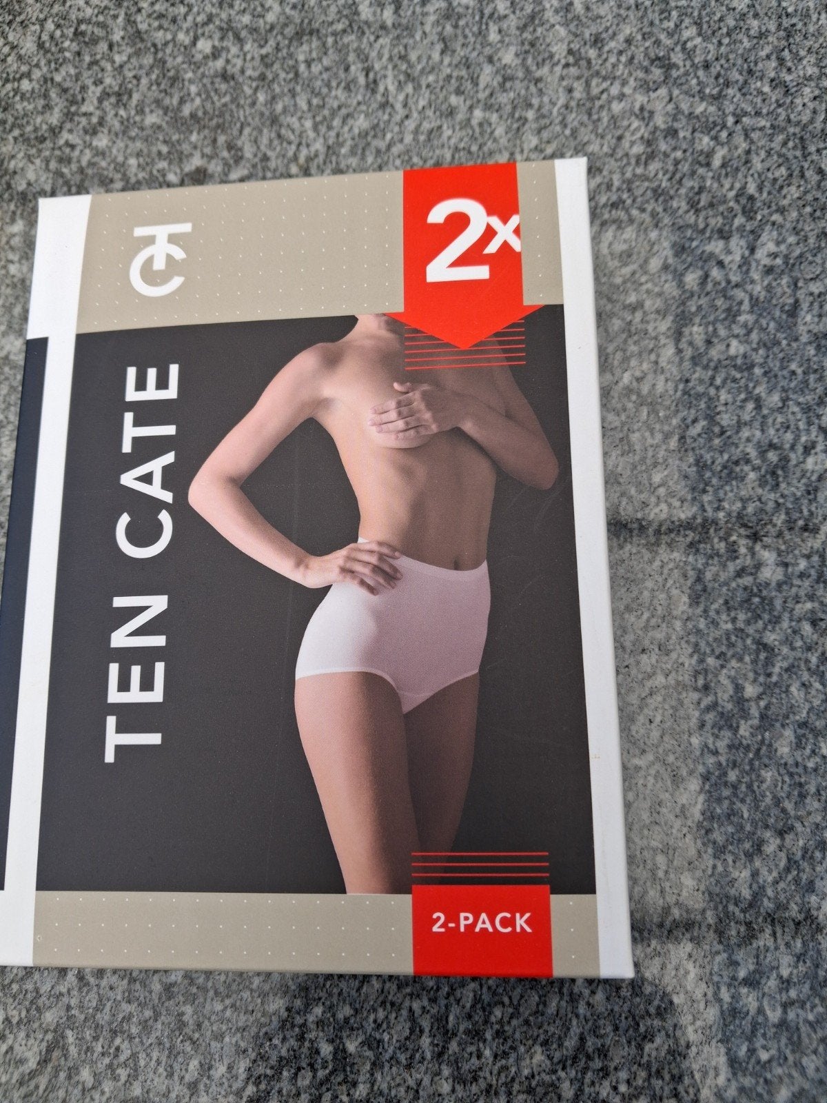 4 x witte Ten Cate maxi slips mt. L. nieuw, Ten Cate, Verzenden, Wit, Slip