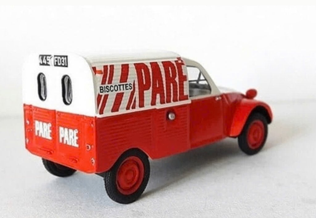 Citroen 2CV AZU Biscottes Pare 1/43 Utilitaires Citroen # 27, Verzenden, Nieuw, Auto, Overige merken