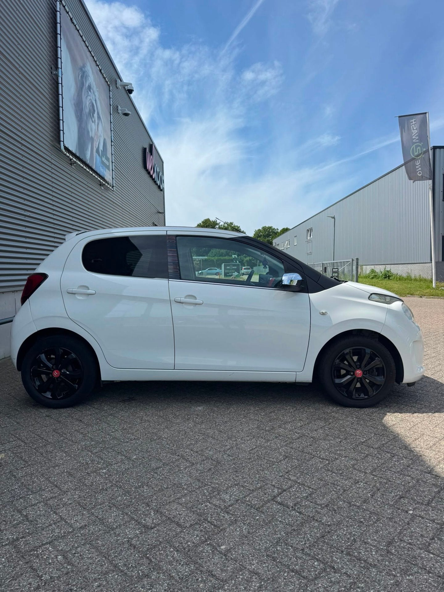 Citroen C1 / Apk / Airco / Cruise / Navi / Cabrio, Auto's, Voorwielaandrijving, Gebruikt, Euro 6, 4 stoelen