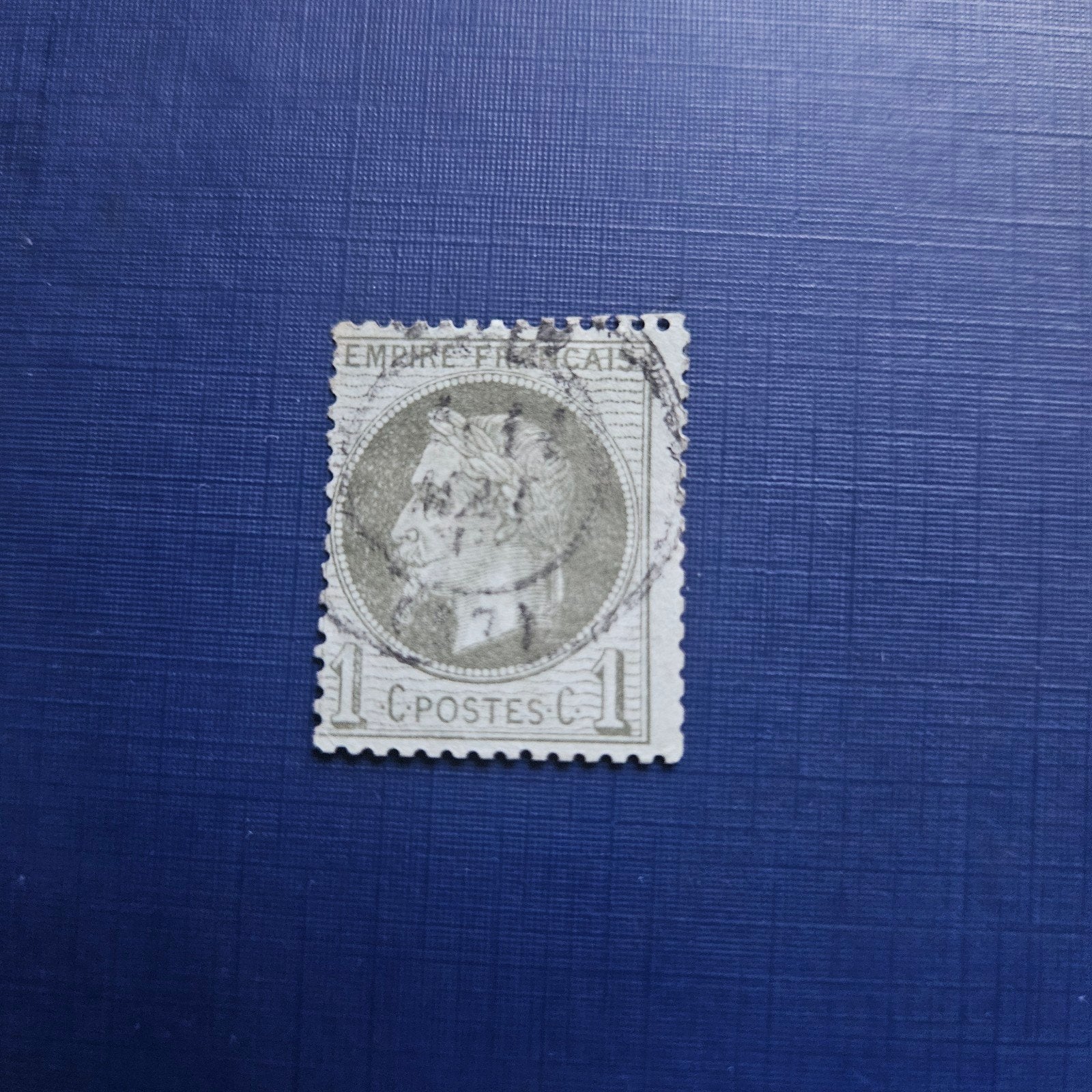 Frankrijk nr 24, Ophalen of Verzenden, Gestempeld