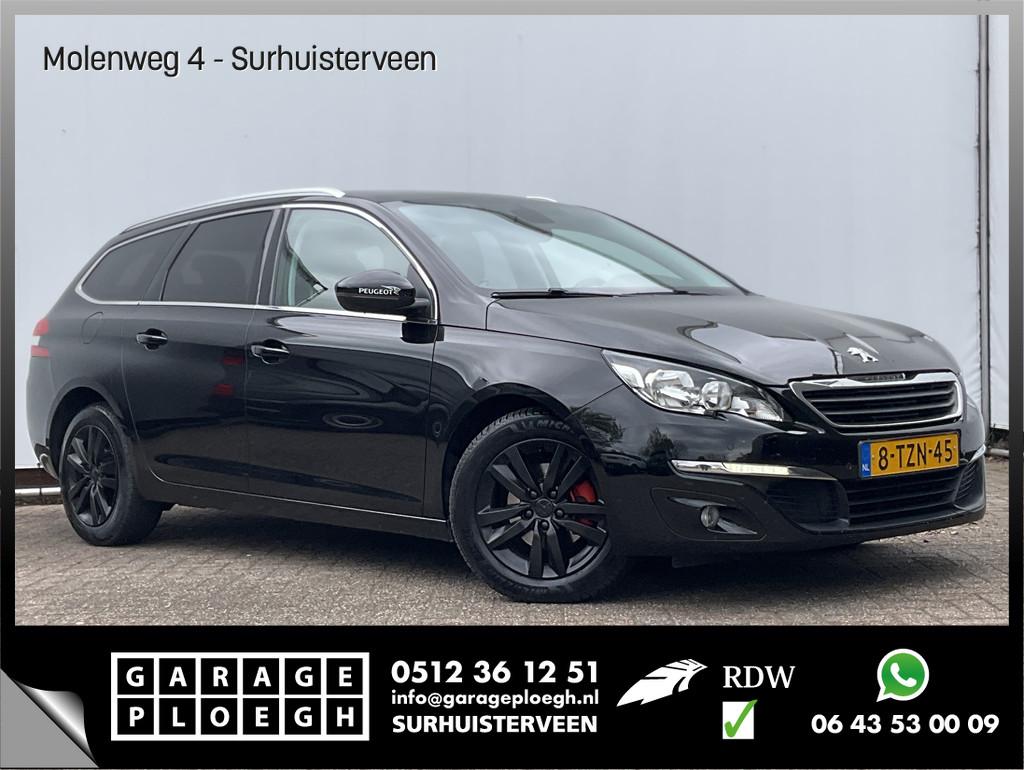 Peugeot 308 SW 1.6 BlueHDI Blue Lease Executive Trekhaak Cru, Voorwielaandrijving, Gebruikt, 4 cilinders, Zwart