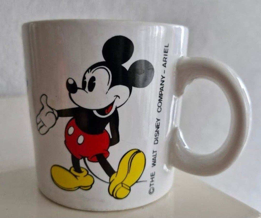 Disney Beker Mickey en Minnie Mouse, Huis en Inrichting, Ophalen of Verzenden, Zo goed als nieuw, Overige stijlen, Kop(pen) en/of Schotel(s)