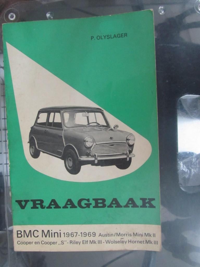 vraagbaak  B.M.C.  MINI   1967 / 1969, Ophalen of Verzenden