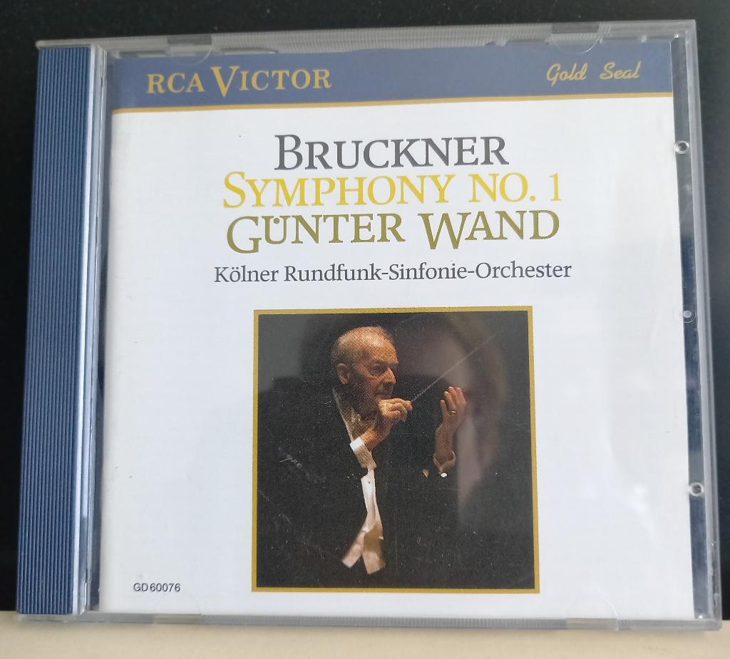 Bruckner Symphony  No.1 Günter Wand, Cd's en Dvd's, Ophalen of Verzenden, Modernisme tot heden, Zo goed als nieuw, Overige typen