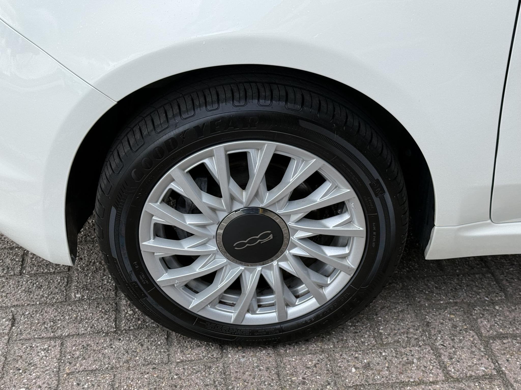 Fiat 500C 1.0 Hybrid | Cabrio Dak | Cruise Control | Airco |, Auto's, Stof, Gebruikt, Euro 6, Cabriolet