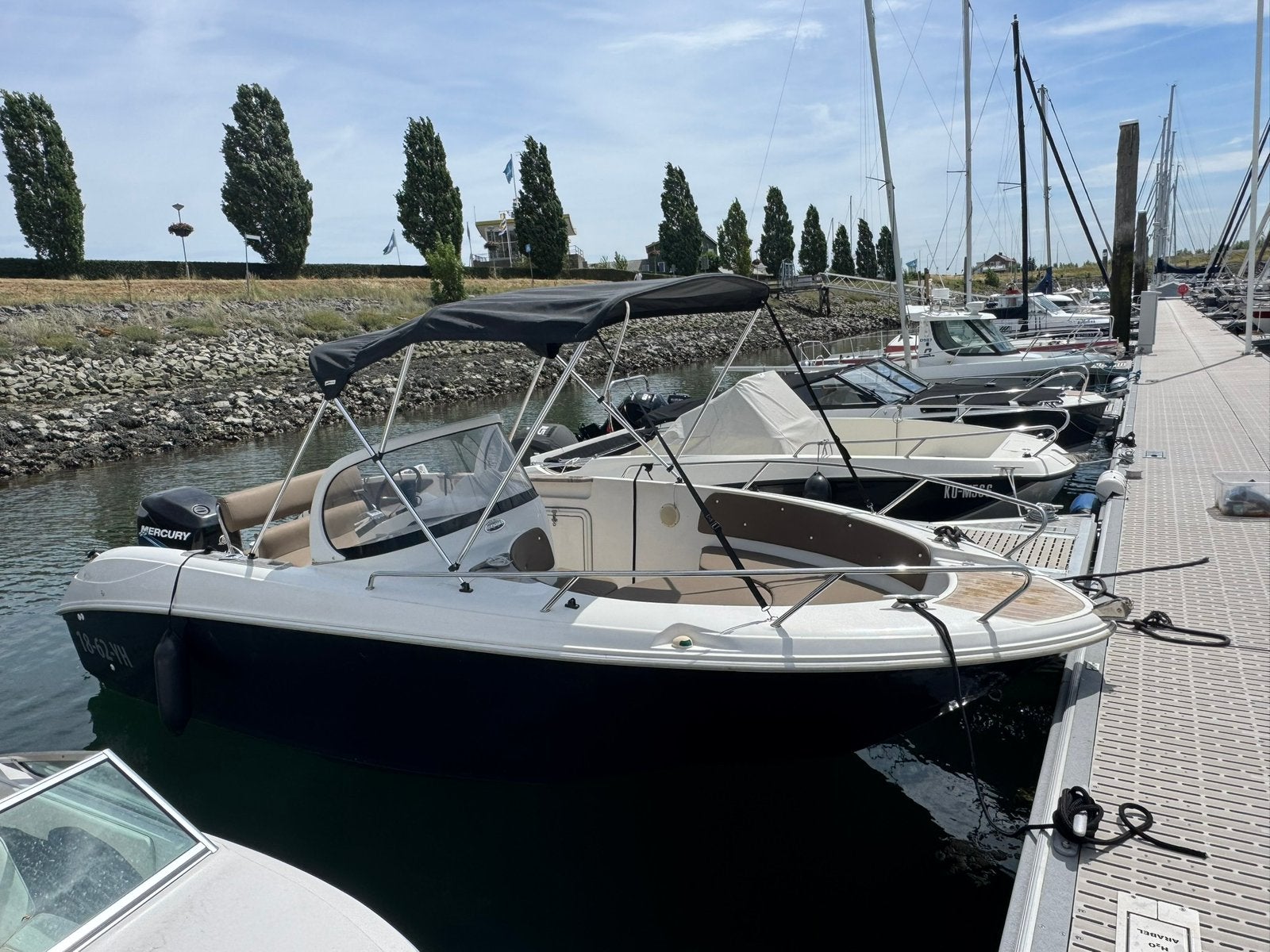 Boot Quicksilver 6 m  te koop, Ophalen, Gebruikt, Tot 1.00 meter, 70 tot 120 pk