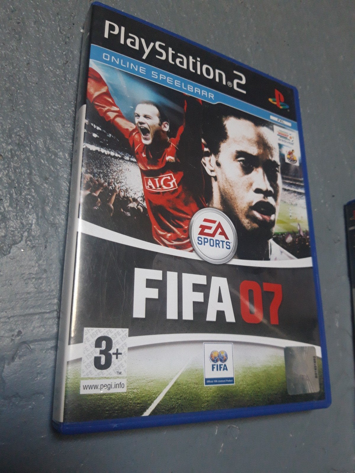 FIFA 07 - PlayStation 2 (PS2) - Voetbalgame, Online, Gebruikt, 2 spelers, Ophalen of Verzenden
