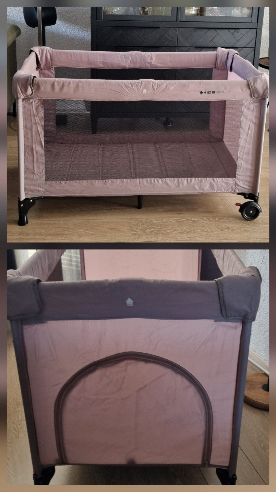 bedje met matras, Ophalen, Reisbedje