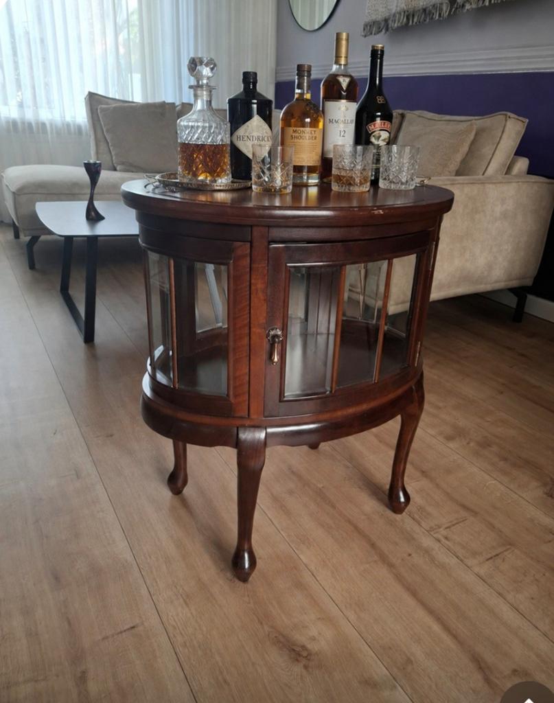 Vintage theekastje / drankenkastje, Antiek en Kunst, Ophalen