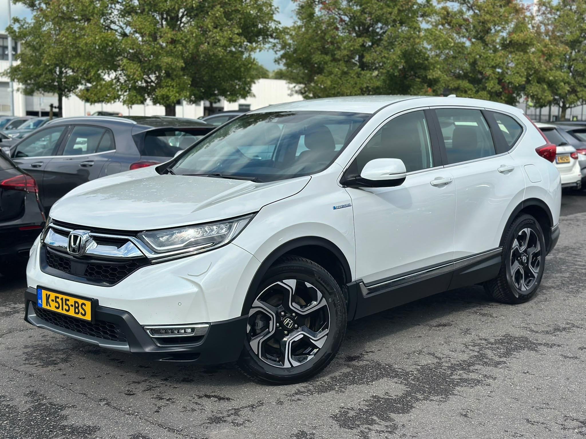 Honda CR-V 2.0 Hybrid Business Edition Hoge zit | Camera | N, Auto's, Stof, Gebruikt, 4 cilinders, Wit