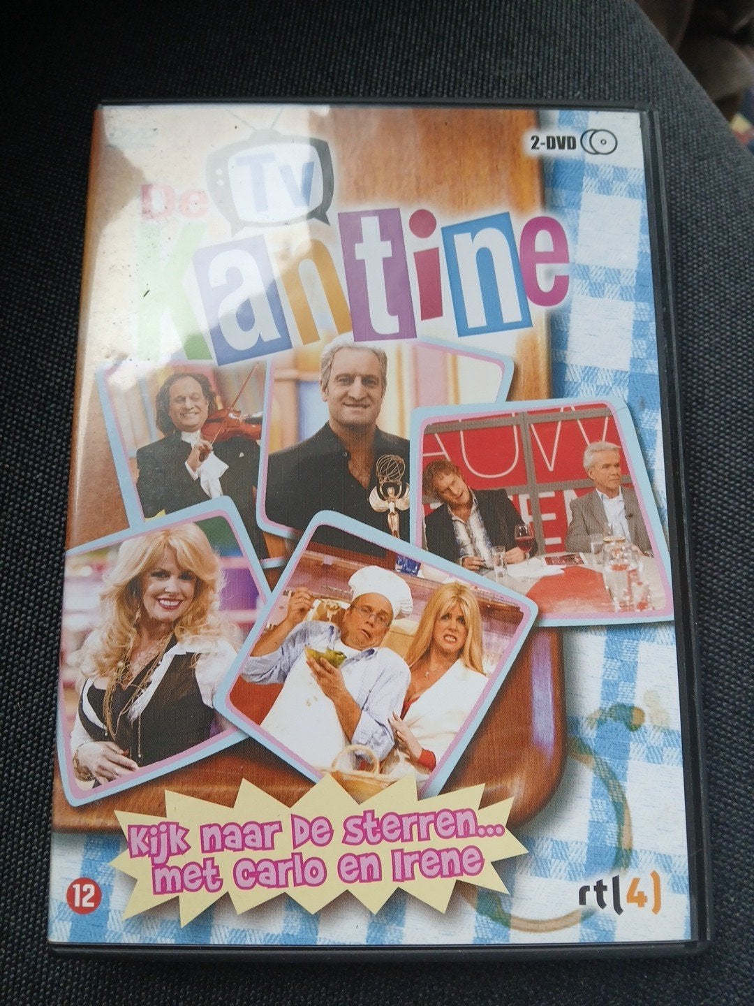 De TV Kantine: Kijk naar de sterren... met Carlo en Irene, Cd's en Dvd's, Gebruikt, Nederlands, Komedie, Inclusief doosje