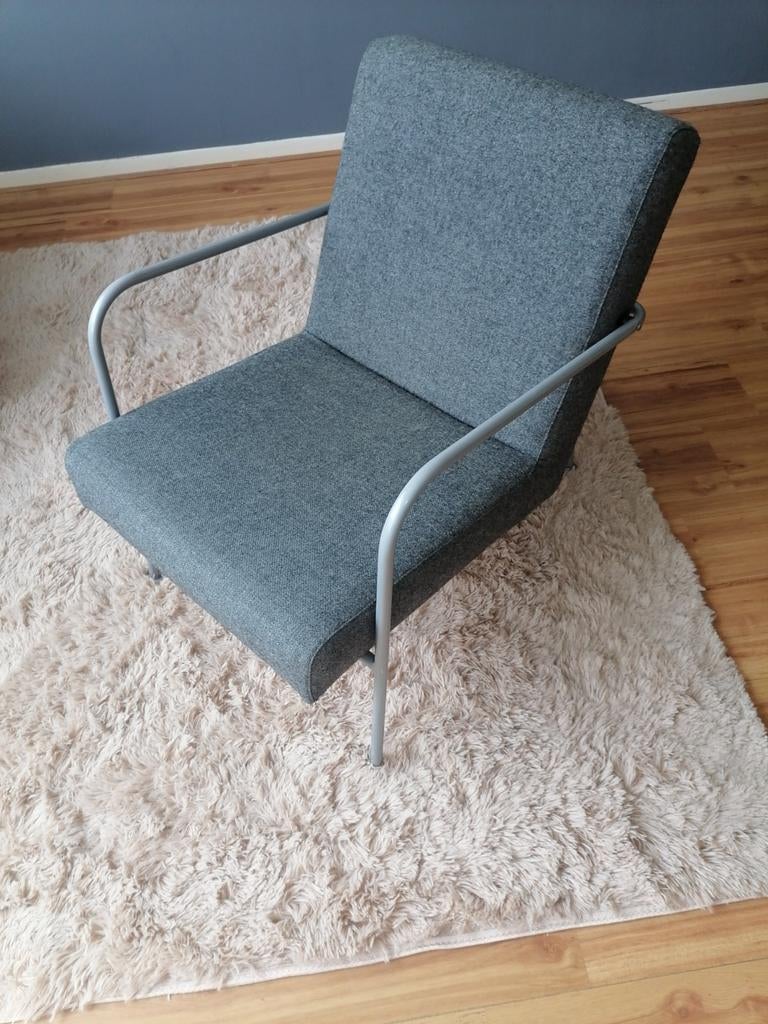 Grijze, stoffen Fauteuil, Huis en Inrichting, Fauteuils, Ophalen