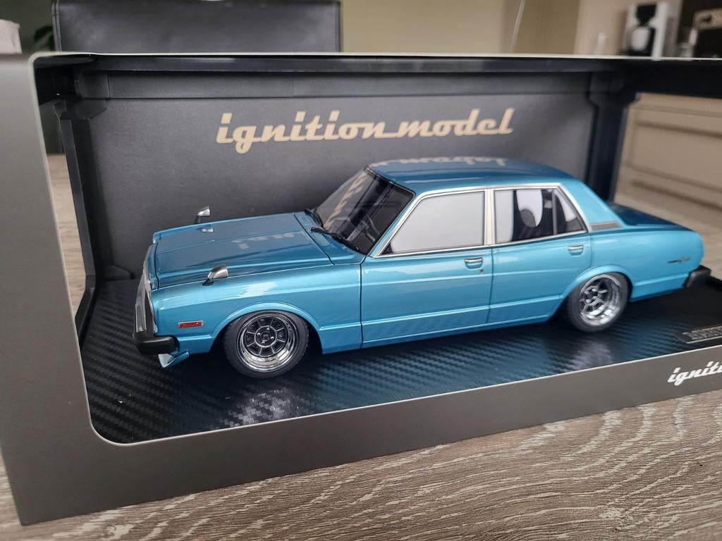 Toyota cressida mark2 MX41 schaal 1:18 chaser, Hobby en Vrije tijd, Ophalen of Verzenden, Zo goed als nieuw, Overige merken