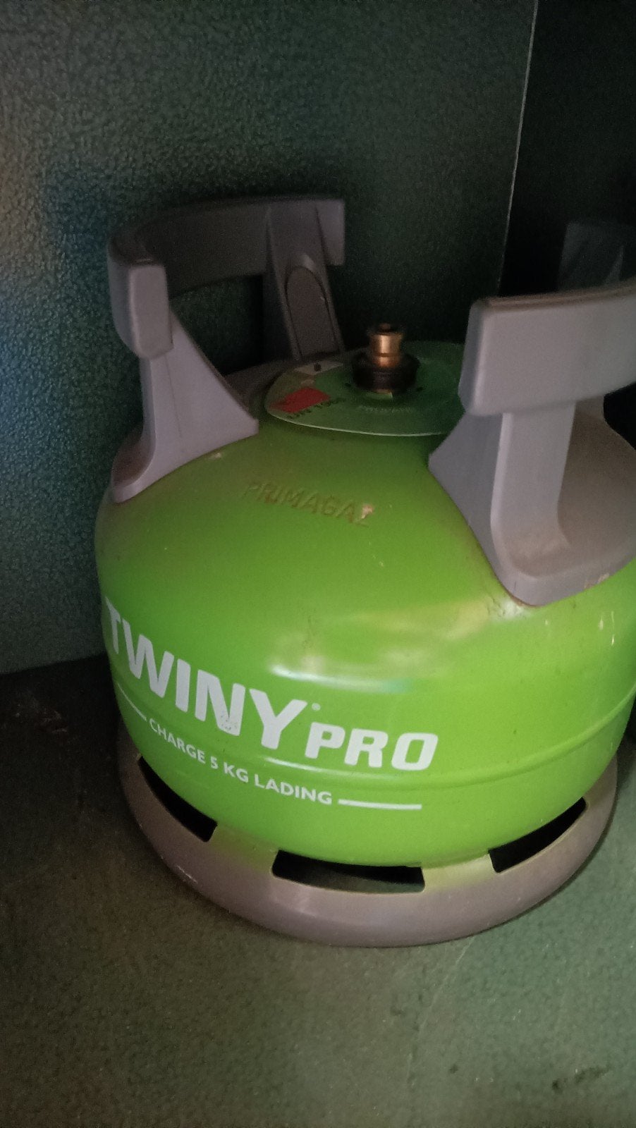 Primagaz Twiny Pro 5 kg gasfles, Ophalen