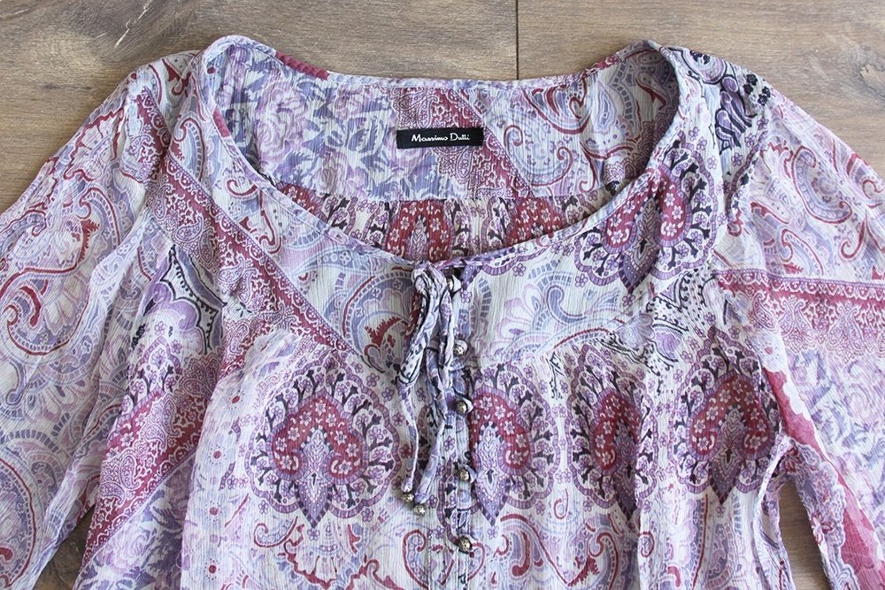 Prachtig Massimo Dutti Truitje - 94 (S) € 25,-, Massimo Dutti, Meerkleurig, Ophalen of Verzenden, Zo goed als nieuw