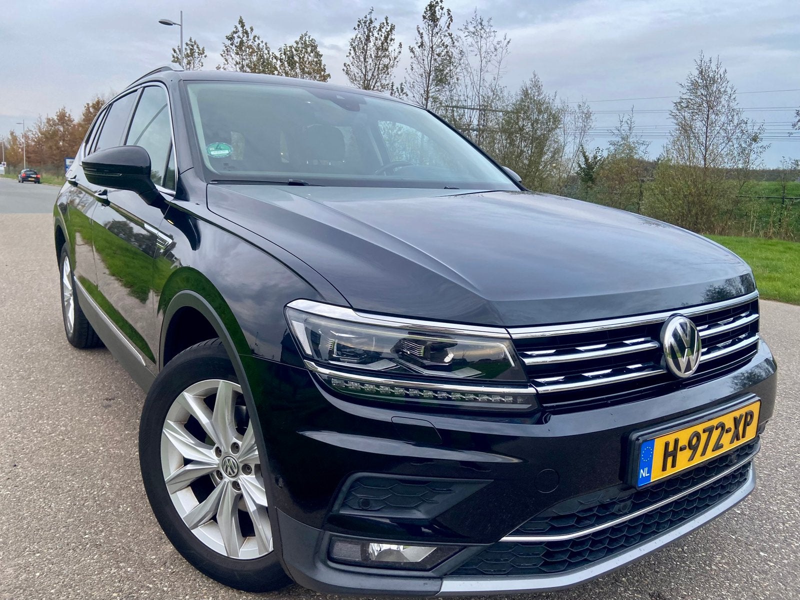 Volkswagen Tiguan Allspace Highline 7p Zwart, 7 stoelen, Zwart, Particulier, 84 €/maand