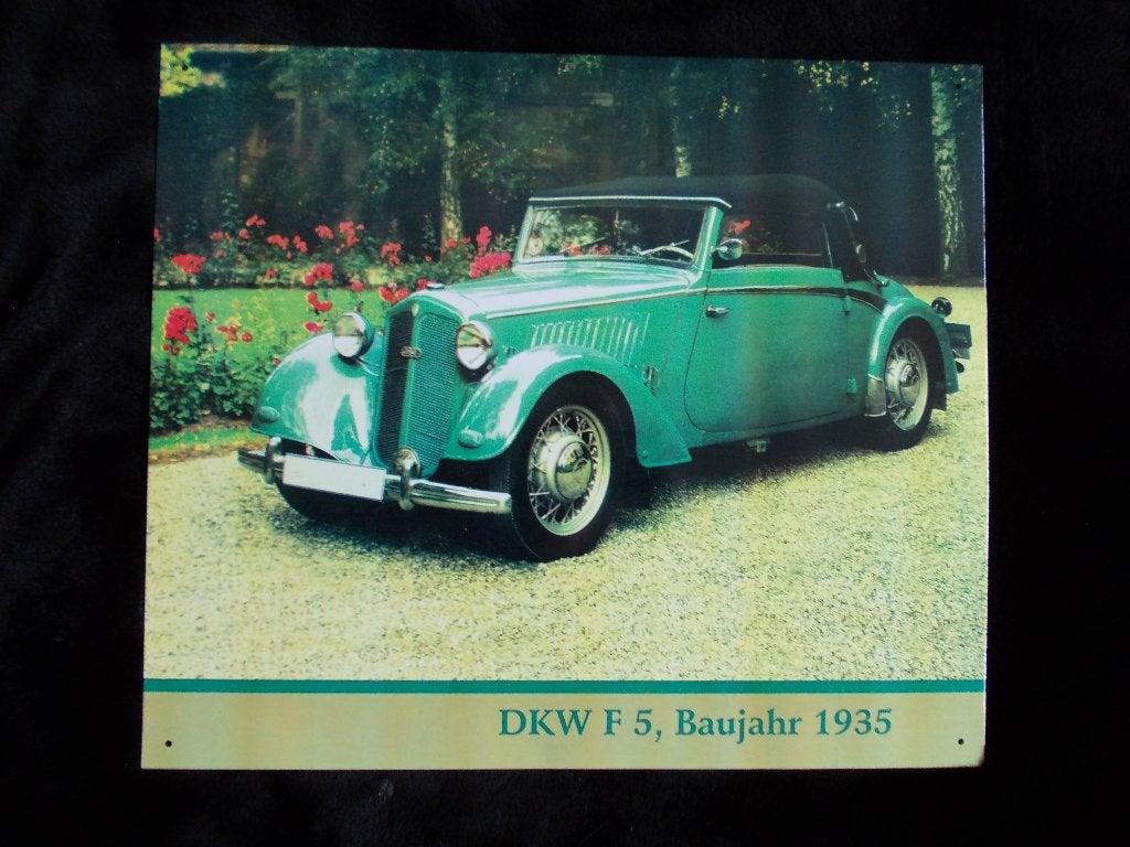 DKW F5, Ophalen of Verzenden, Nieuw, Reclamebord
