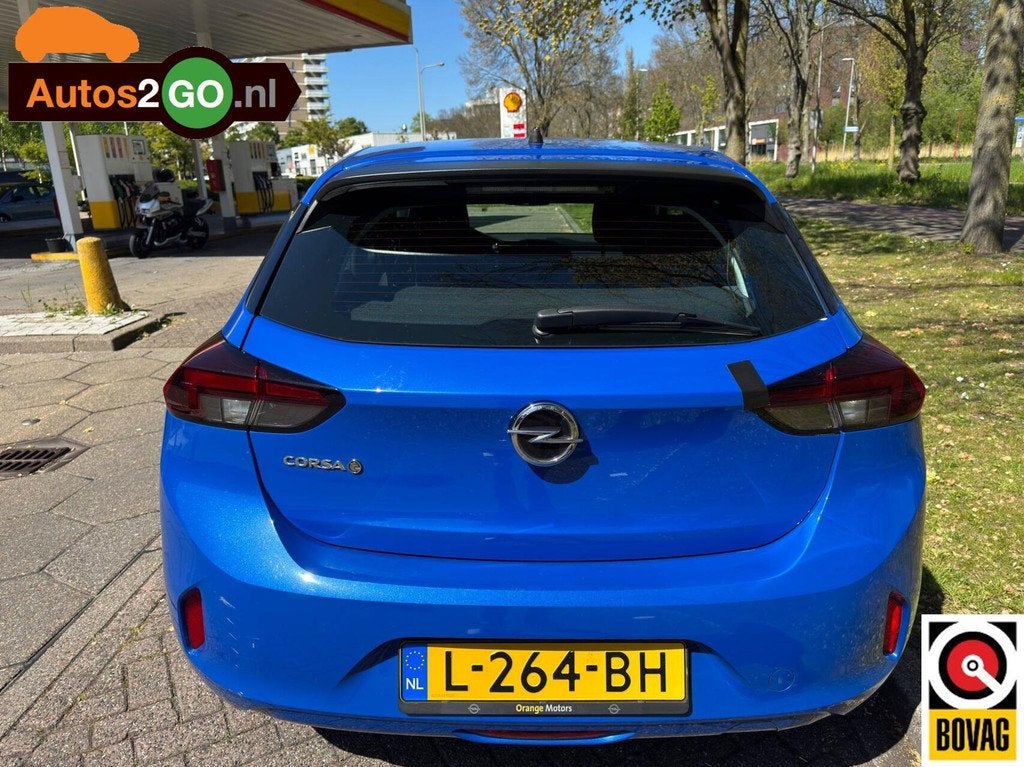 Opel Corsa-e Edition 3 fase 50 kWh, Auto's, 330 km, 136 pk, Gebruikt, Blauw