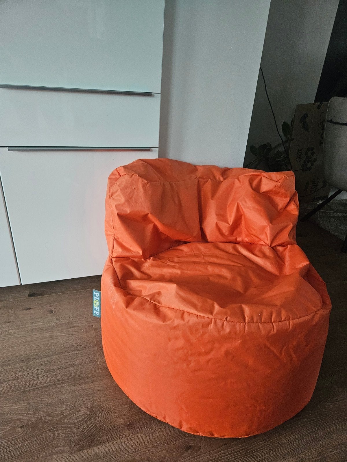 Ploff Zitzak - Oranje, Huis en Inrichting, Zitzakken, Ophalen, Gebruikt, Oranje