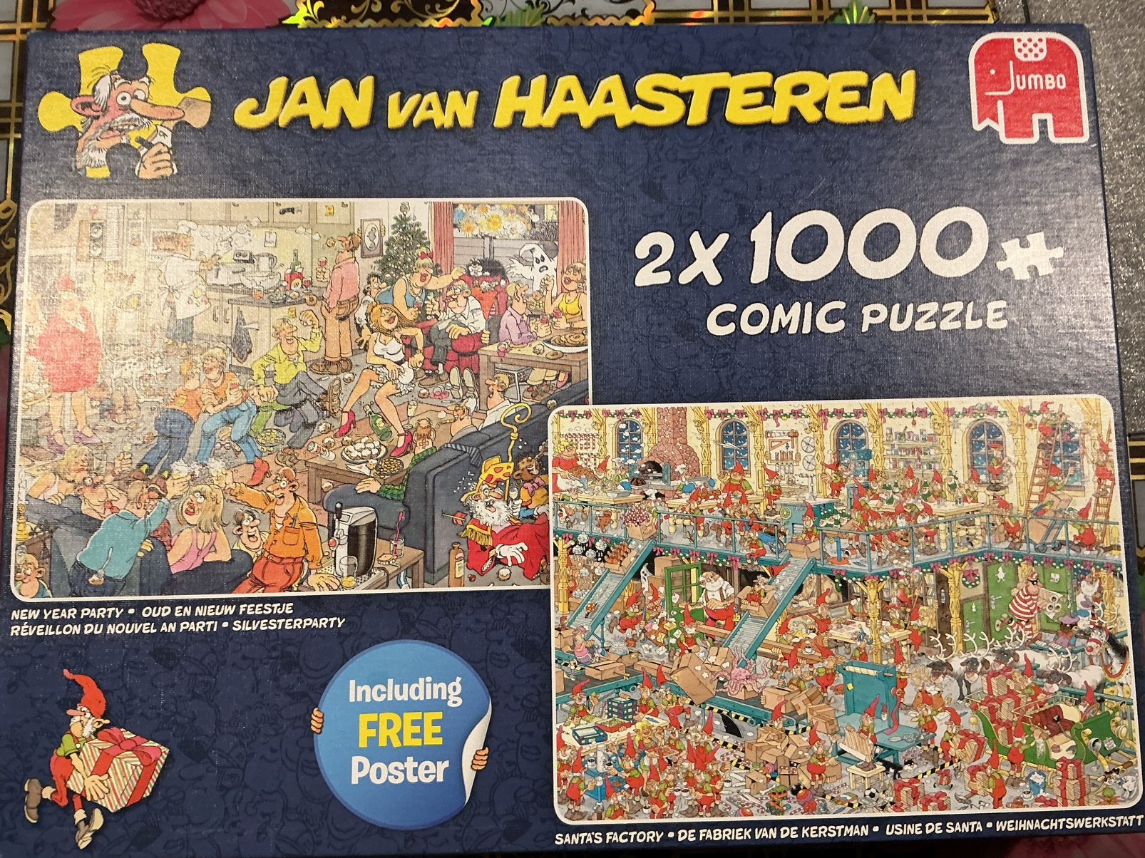 Jan van Haasteren puzzel, Ophalen, 500 t/m 1500 stukjes, Gebruikt, Legpuzzel