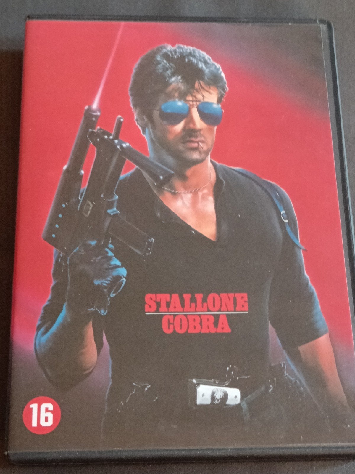 Cobra (1986) DVD - Sylvester Stallone Actiethriller, Gebruikt, Vanaf 16 jaar, Spaans, Actiethriller
