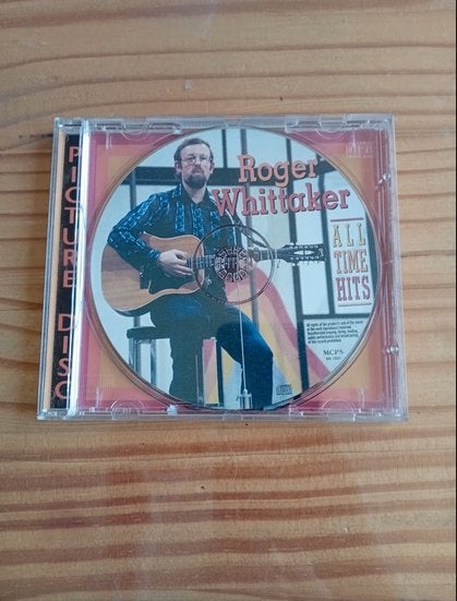 Cd Roger Whittaker all time hits, Ophalen of Verzenden, Zo goed als nieuw, Folk, Verzamelalbum