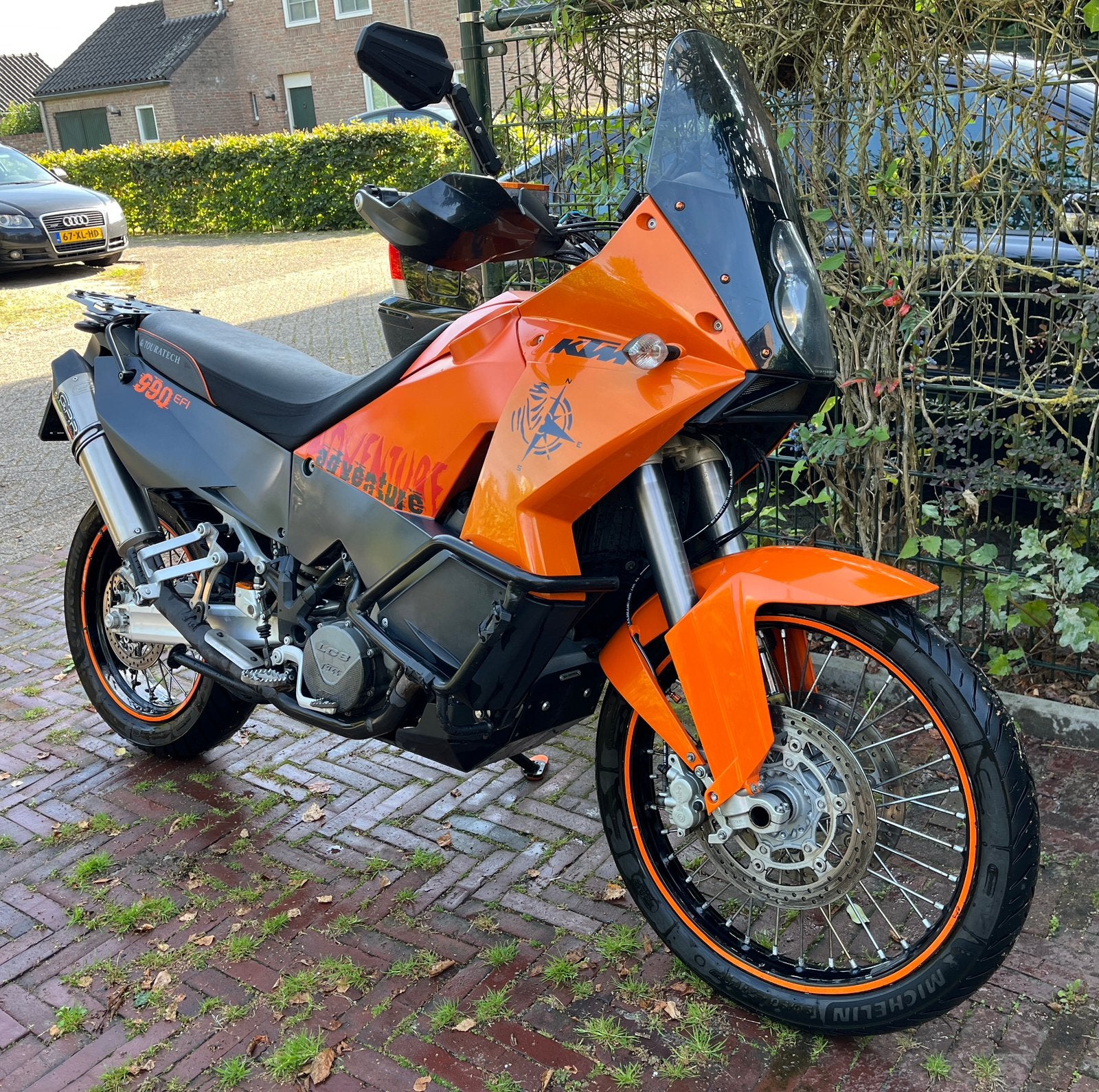 KTM 990 Adventure 2007 ABS recent onderhouden, Motoren, 2 cilinders, Occasion, Motorrijbewijs A, Particulier