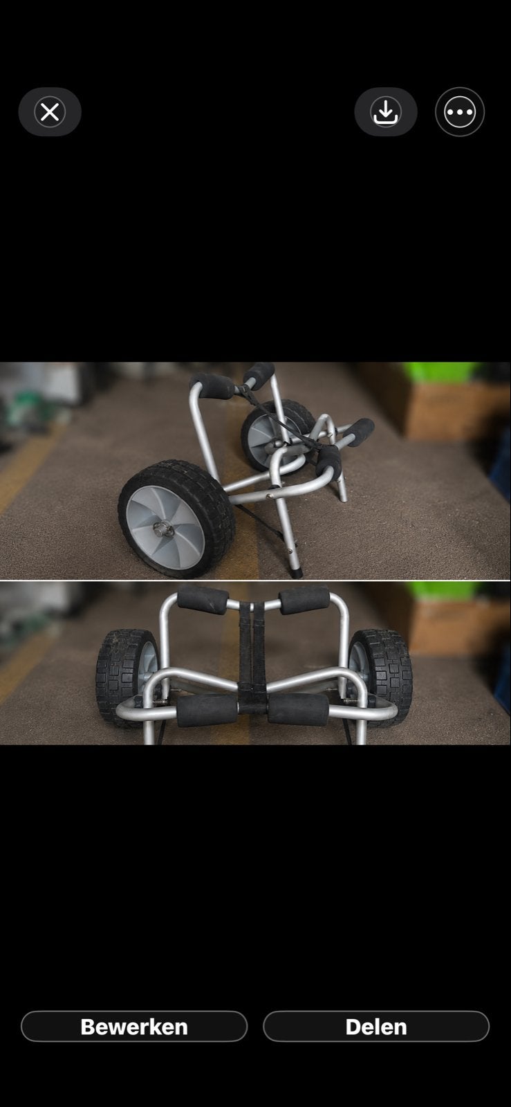 Opvouwbare Kajak/Kano Trolley - Handig Transport, Ophalen, Gebruikt, Overige typen