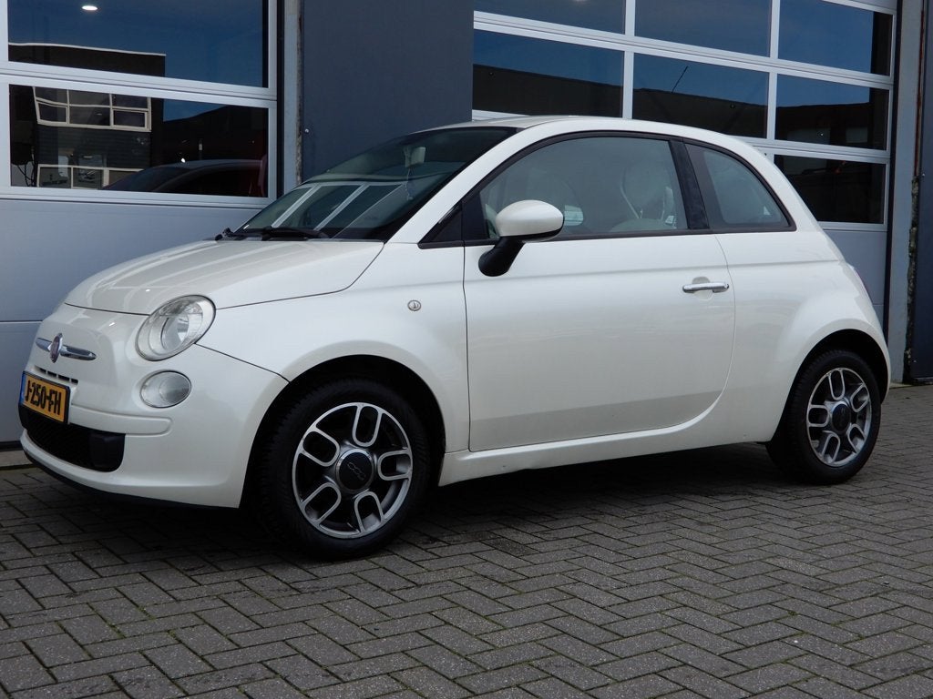 Fiat 500 1.2 Pop Parelmoer/Airco/AppleCarplay, Euro 5, Stof, Gebruikt, 1242 cc