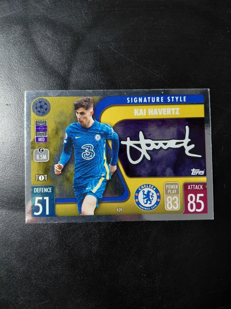 Kai havertz (chelse) signature style, Ophalen of Verzenden, Nieuw, Buitenlandse clubs, Spelerskaart