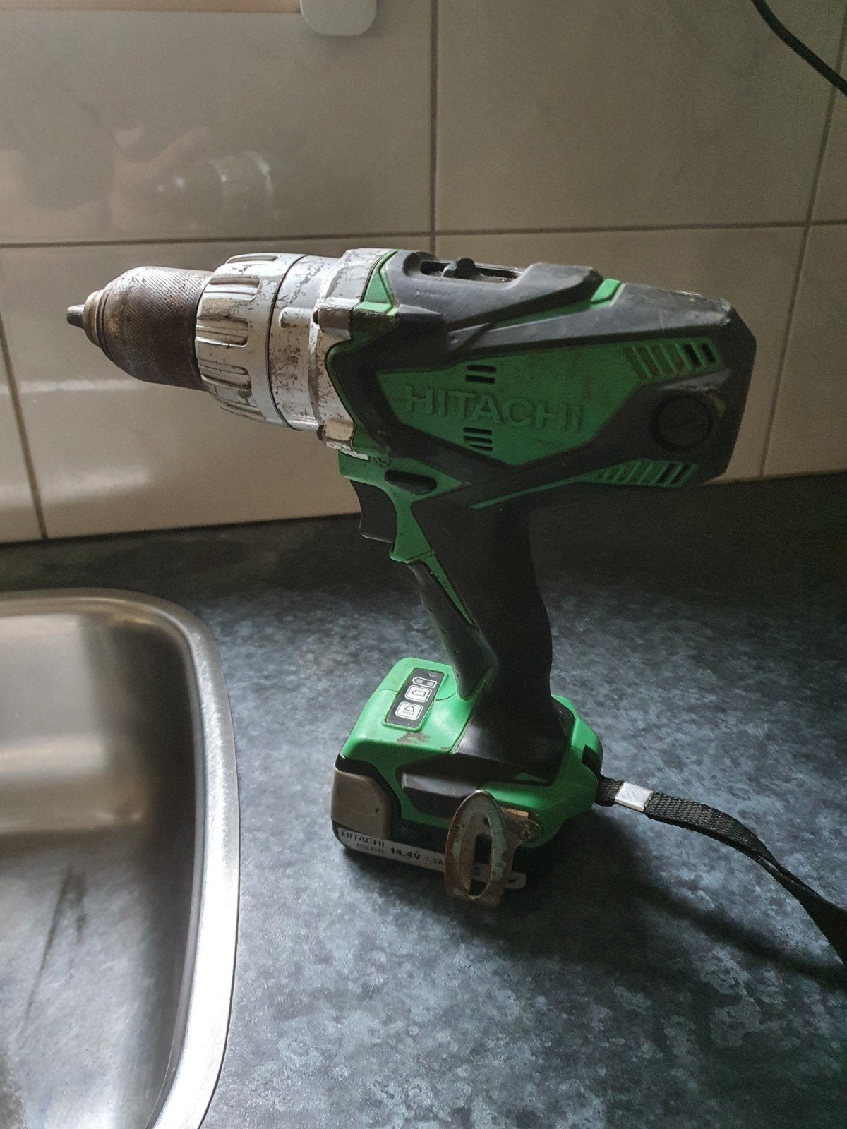 Hitachi boormachine 14.4 volt, Ophalen of Verzenden, Boormachine