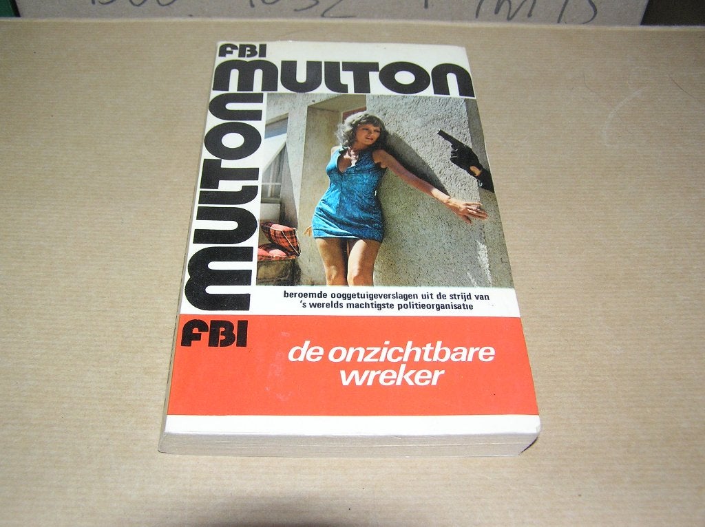 DE ONZICHTBARE WREKER -Edward Multon(1), Boeken, Ophalen of Verzenden, Gelezen, Edward Multon