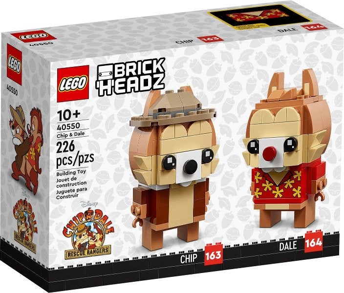 Lego Brickheadz Chip & Dale nr 40550, Lego, Lego, BrickHeadz, Lego