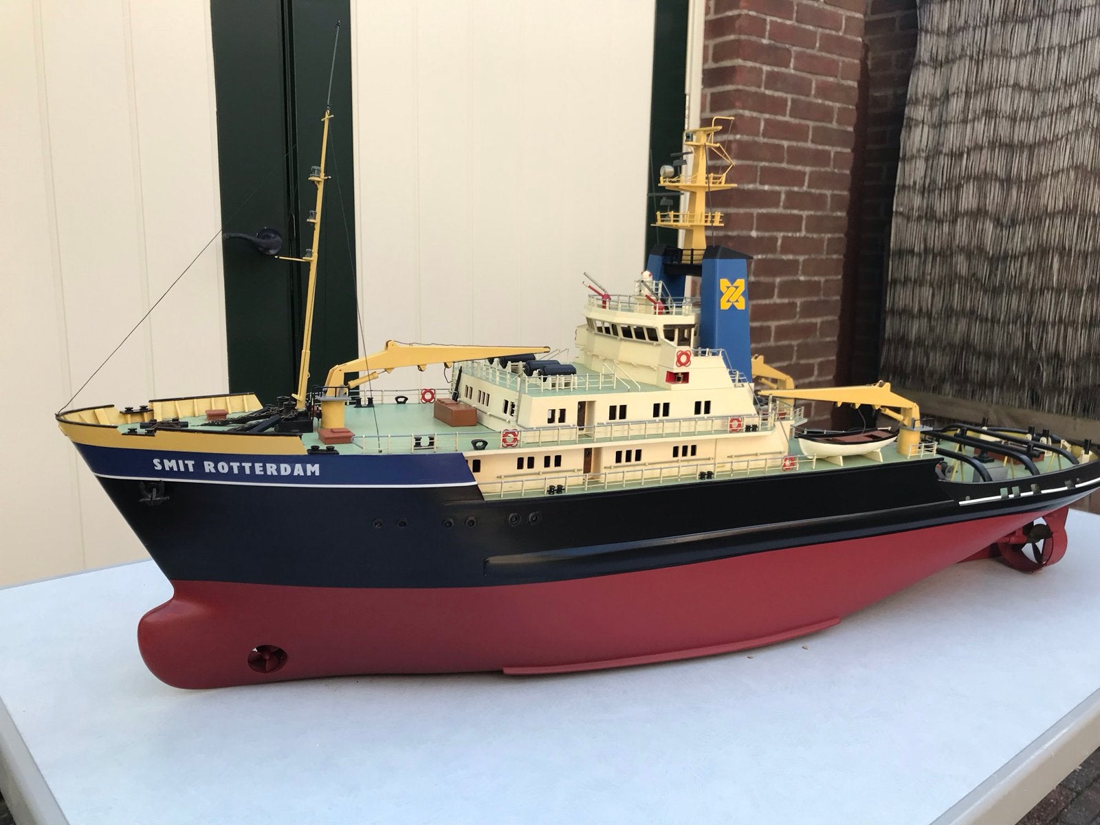 Gedetailleerd model van de Smit Rotterdam sleepboot, Hobby en Vrije tijd, Ophalen, Zo goed als nieuw, Groter dan 1:32, Overige merken
