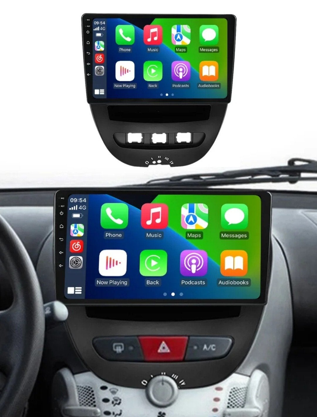 CarPlay autoradio Peugeot 107/Toyota Aygo / Citroen C1, Ophalen of Verzenden, Nieuw