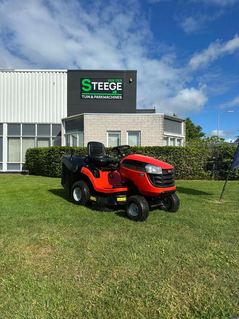 John deere - Sabo zitmaaier met opvang 2 cilinder, Ophalen, Zo goed als nieuw, Opvangbak, 90 tot 120 cm
